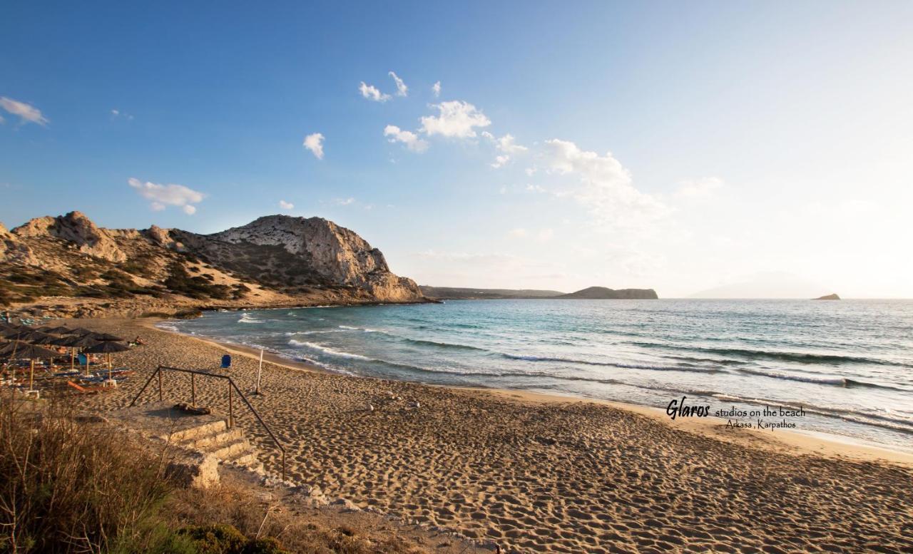 דירות ארקסה Glaros Luxury Studio On The Beach מראה חיצוני תמונה