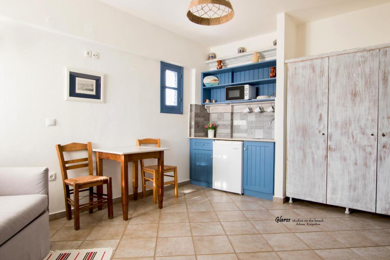 דירות ארקסה Glaros Luxury Studio On The Beach מראה חיצוני תמונה