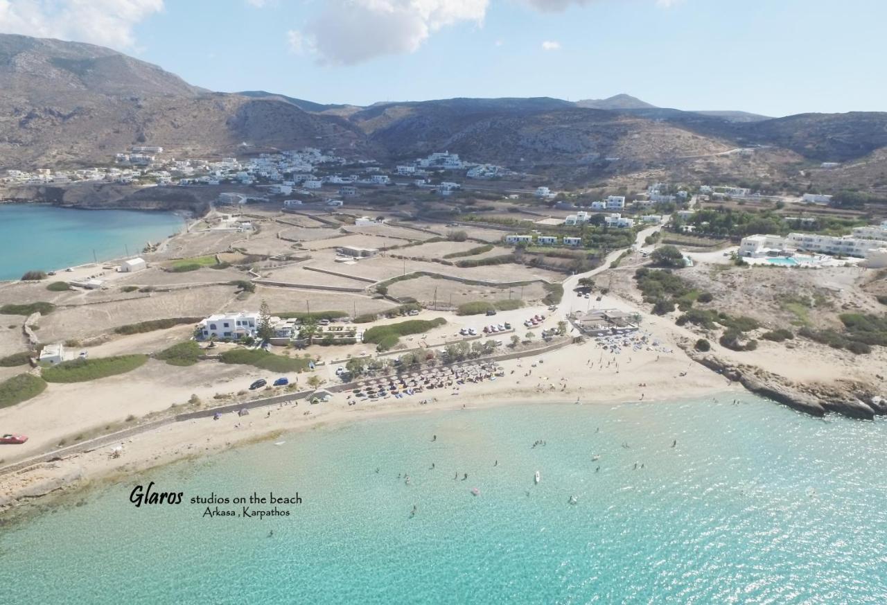 דירות ארקסה Glaros Luxury Studio On The Beach מראה חיצוני תמונה